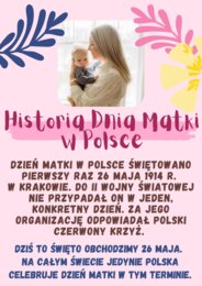 Mama moja BOHATERKA - Dzień Matki 26 maja, gazetka szkolna