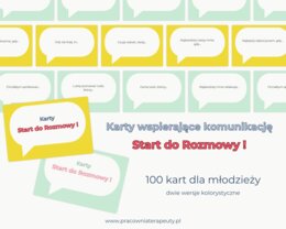 Start do Rozmowy! - 100 kart wspierających komunikację z młodzieżą