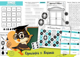 Opowieści z Narnii. Pakiet materiałów do lektury. Gra. Bingo. Stacje zadaniowe. Ja mam, kto ma?