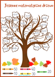 Jesienne drzewo- klasa druga