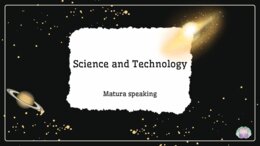 ⚙️ Speaking Practice – Science and Technology (Matura Speaking Pack) 💡 (materiał konwersacyjny do matury ustnej, poziom B1/B2, 26 stron)matura ustna, speaking matura, nauka i technologia, wynalazki, nowoczesność, sztuczna inteligencja, roboty, internet,