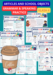 ARTICLES & SCHOOL OBJECTS- Klasa 4 - BRAINY 4- Ćwiczenia