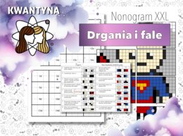 Kolorowanka XXL: Fizyka. Klasa 8. Drgania i fale. Pomysł na ciekawą lekcję! Karta pracy. MOC powtórki.