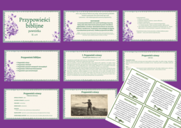 PRZYPOWIEŚCI – przypowieść - prezentacja - 25 slajdów - kl. 4-8 + wklejka