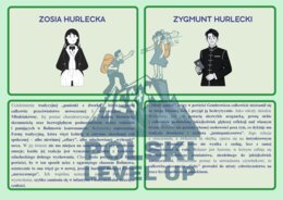 Fiszki z 30 postaciami z lektur dwudziestolecia_Polski Level Up