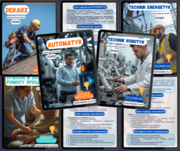 34 zawody kluczowe dla rynku pracy 2026 – POZNAJ , POMYŚL, ZDECYDUJ!