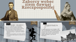 H709 prezentacja Zaborcy wobec ziem dawnej Rzeczpospolitej