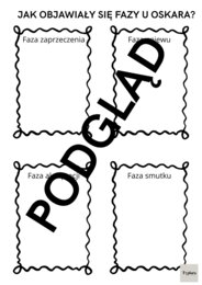 Karty pracy - "Oskar i Pani Róża"