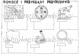 Klasa 4 - Pomoce i przyrządy przyrodnika - KP