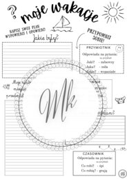 Wakacyjne karty pracy