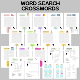 WORD SEARCH AND CROSSWORDS 1