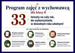 👨‍🏫PROGRAM ZAJĘĆ Z WYCHOWAWCĄ - klasa 8 (edycja uniwersalna) - powrót do szkoły