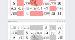 Pierwiastki - gra planszowa - klasa 7 i 8