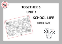 Together 6 Unit 1 zestaw: Vocabulary Acitvities + Grammar Activities + Speaking Activity + Board Game + Test i Kartkówki