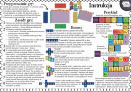 Klasa 7 i 8. Chemia. Gra planszowa - "Słone kości"