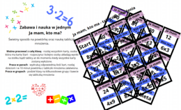 Ja mam, kto ma - tabliczka mnożenia.