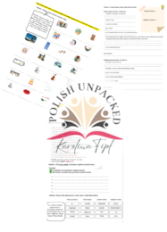 Karta pracy + odpowiedzi rzeczownik - plurale i singulare tantum, gramatyka, język polski, język polski jako obcy