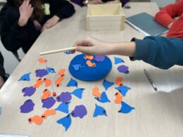 Ortografia - rybki - zabawa - różne zasady