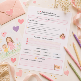 Mały gest dla mamy – karta wychowawcza