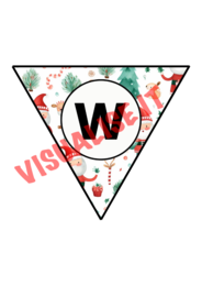 Girlanda Wesołych Świąt Merry Christmas 2