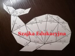 Ułóż Wieloryba - działania na liczbach całkowitych