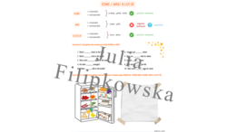 Rzeczowniki policzalne i niepoliczalne / Countable and uncountable nouns / Some / Any / A lot of / Brainy 4 Unit 6 / Jedzenie / Worksheet/ Zestaw zadań/ Teoria i Praktyka/ Teoria/ Theory/ Zadania/ Pakiet/ Karta pracy/ Gramatyka/ Grammar/ English Grammar/