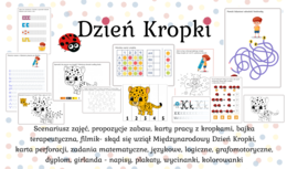 Międzynarodowy Dzień Kropki (święto kreatywności, odwagi i zabawy) 15 września