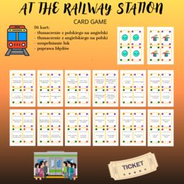 AT THE RAILWAY STATION CARD GAME