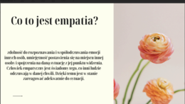 Empatia i wrażliwość