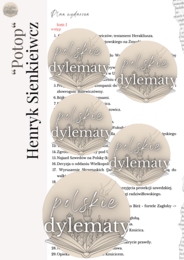 H. Sienkiewicz "Potop" - opracowanie maturalne - 17 stron