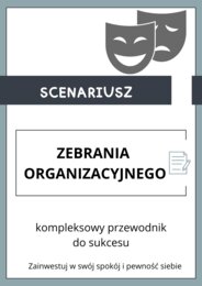 SCENARIUSZ zebrania organizacyjnego - gotowy do natychmiastowego użycia, dostosowany do potrzeb wychowawców!