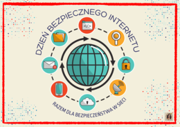 Gazetka "Dzień Bezpiecznego Internetu".