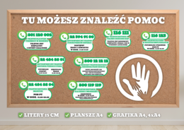 TU MOŻESZ ZNALEŹĆ POMOC - Gazetka szkolna