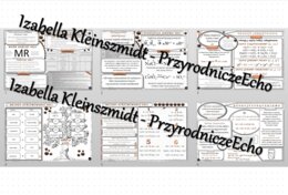 Zestaw sketchnotek – notatek do całego działu „Sole” - wykonanych w power point do edycji. Chemia 8