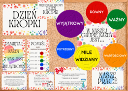 Dzień Kropki - pakiet Wrzesień Jesień 15 września