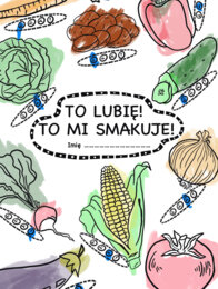 Warzywa i owoce - Jem Tęczę, To lubię - karty pracy