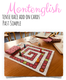 Dodatkowe karty do gry Tense Race: Past Simple