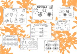 TIGER & FRIENDS 1 Unit 6 Toys, materials