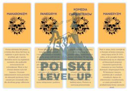 Fiszki literackie_barok_Polski Level Up