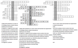 Logogryf na podsumowanie lekcji biologii w klasie 6 "W królestwie zwierząt"