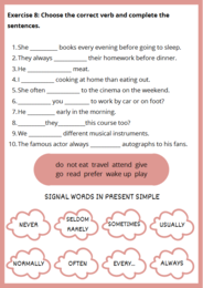 Present Simple worksheet