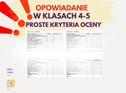 📚 Gotowe kryteria oceny opowiadania dla klas 4-5! ✍️ #opowiadanie