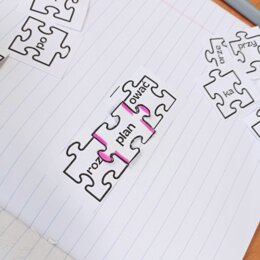 Rodzina wyrazów - puzzle