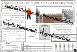 Chemiczne karty pracy dla klasy 7 w formacie pptx. Materiał zawiera 42 karty pracy do samodzielnego uzupełniania
