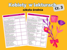Kobiety w lekturach – karta pracy cz. 3