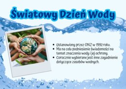 DZIEŃ WODY- gazetka edukacyjna z hasłem TOPNIENIE LODOWCÓW