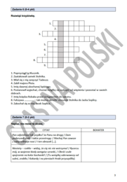 Test – „Pan Tadeusz”, Księga X