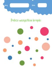 Karty pracy z okazji Dnia Kropki – 20 stron