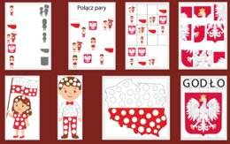 11 LISTOPADA - karty pracy dla przedszkola