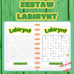 Labirynty - różne poziomy trudności